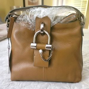 New Vince Camuto Javi Large Leather Crossboady